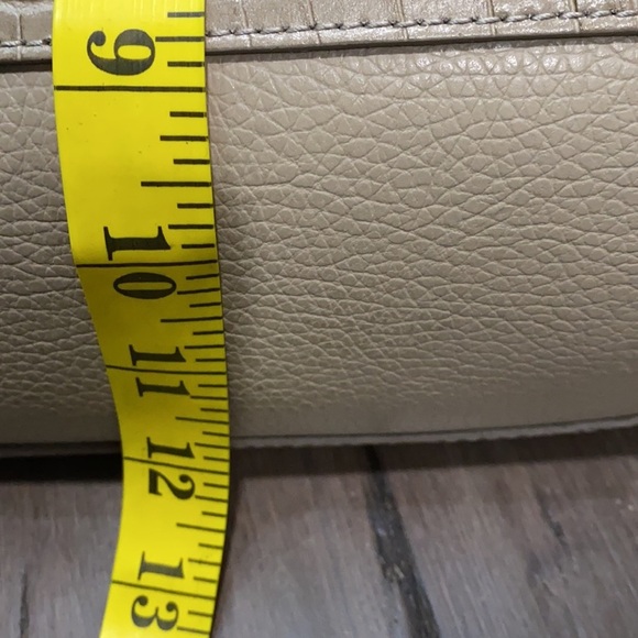 Valentina Fiore aligator crocodile beige bag - Picture 10 of 14